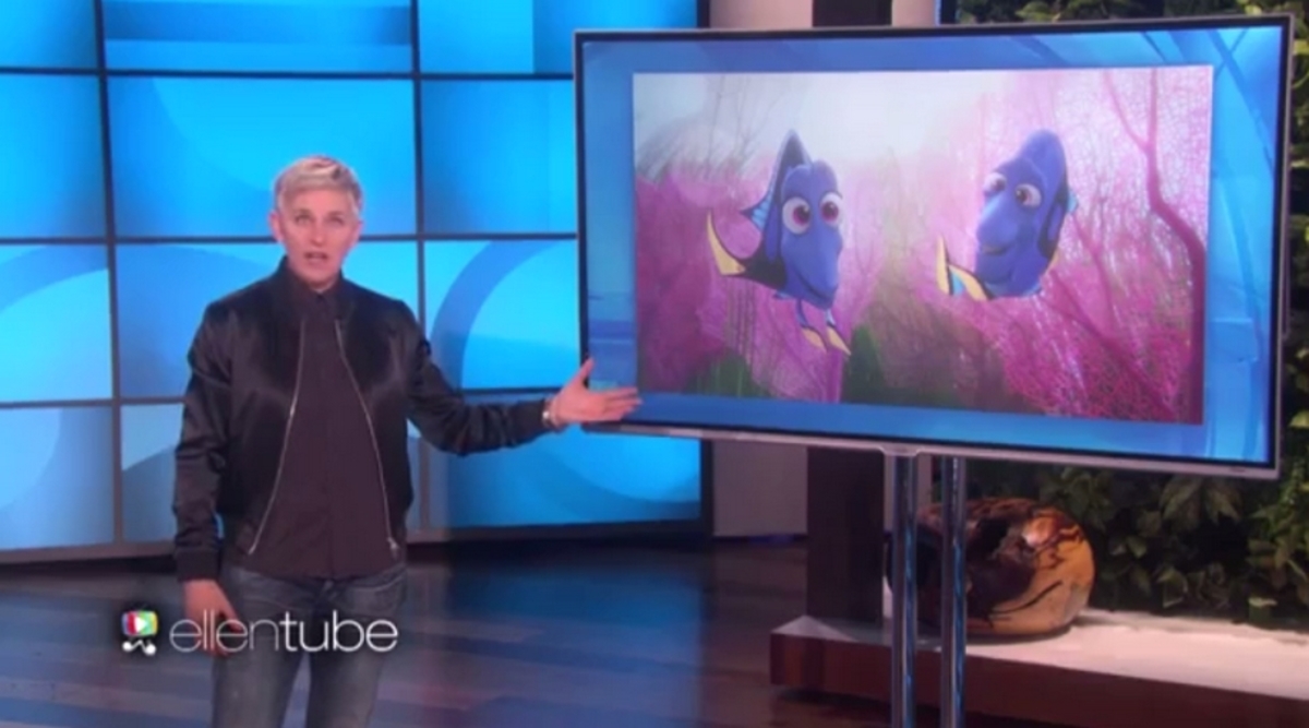 Ellen DeGeneres: Απάντησε στον Τραμπ με το Finding Dory! [vid]