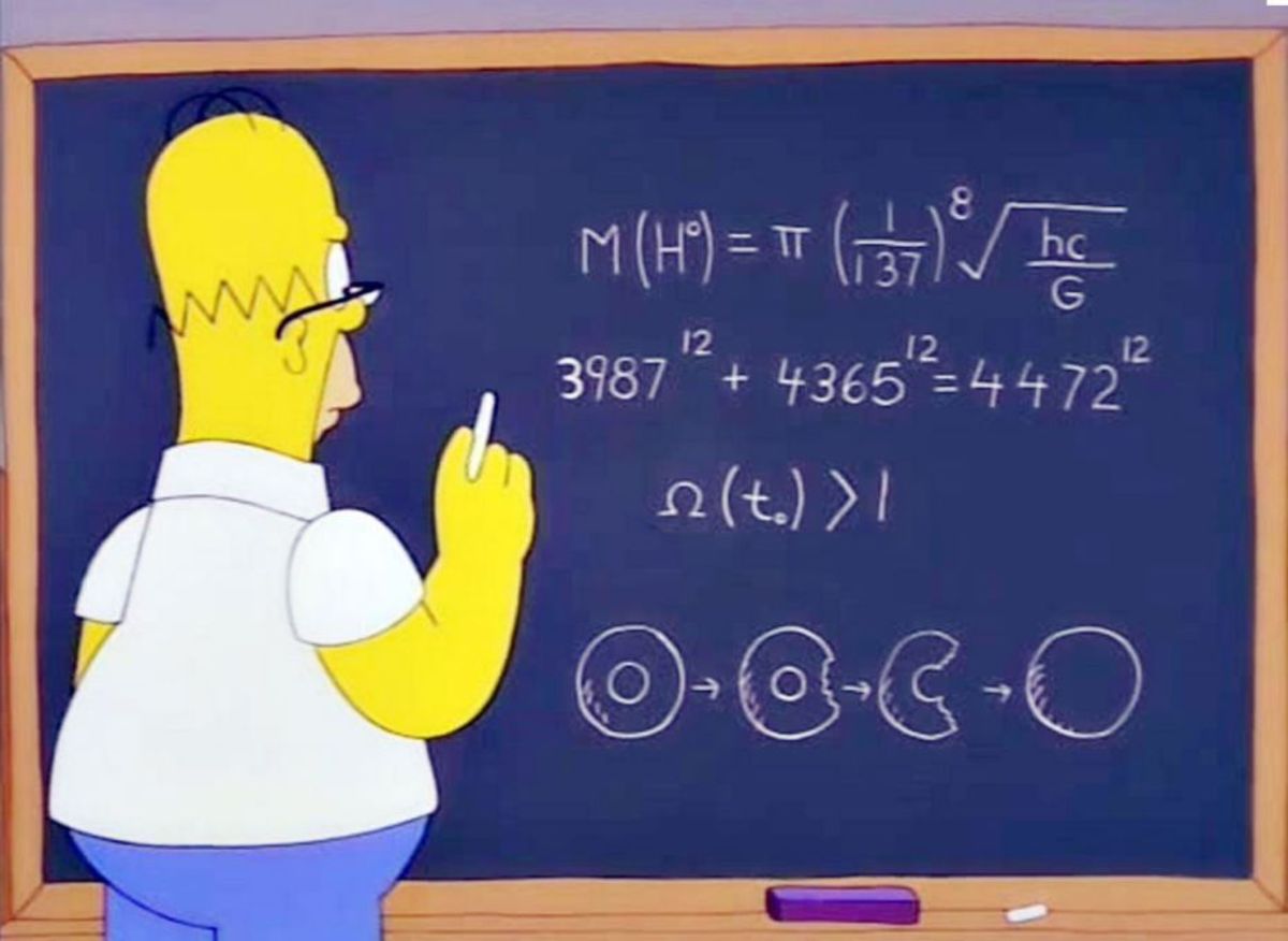 O Homer Simpson ανακάλυψε το μποζόνιο Higgs το 1998!