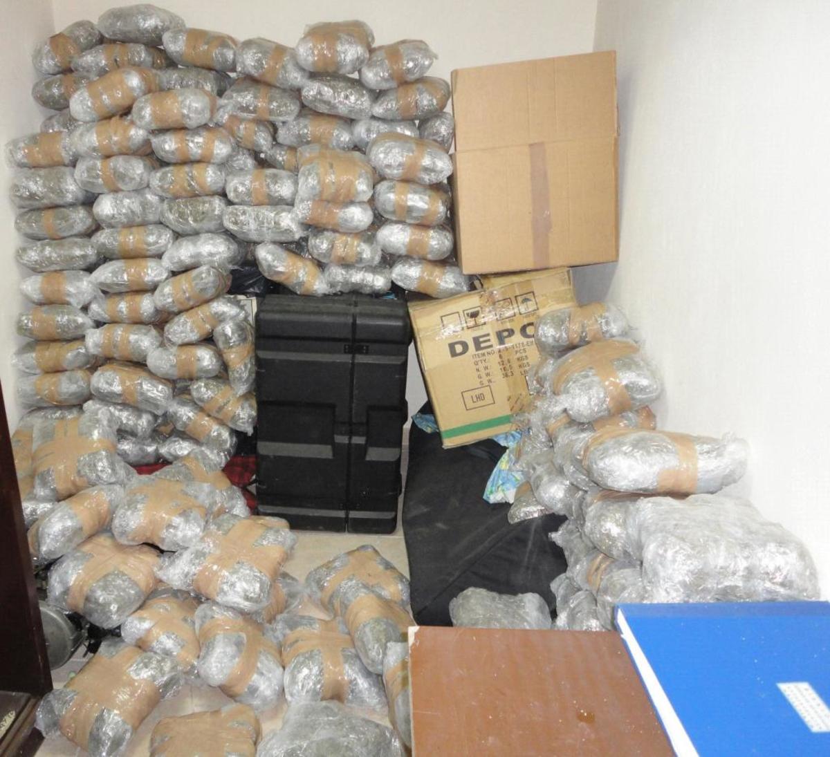 Έφερνε στη χώρα μας 154 κιλά κάνναβης!