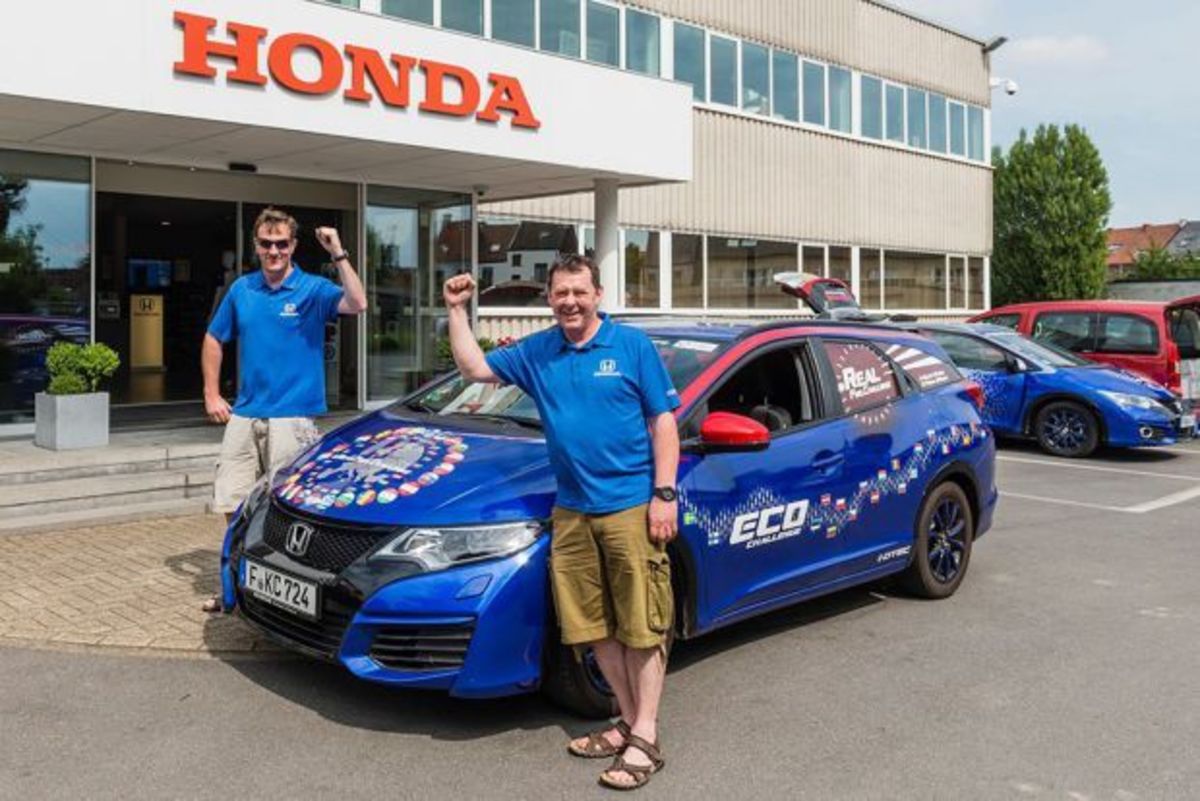 Honda: Ρεκόρ Guinness χαμηλής κατανάλωσης με ένα Civic
