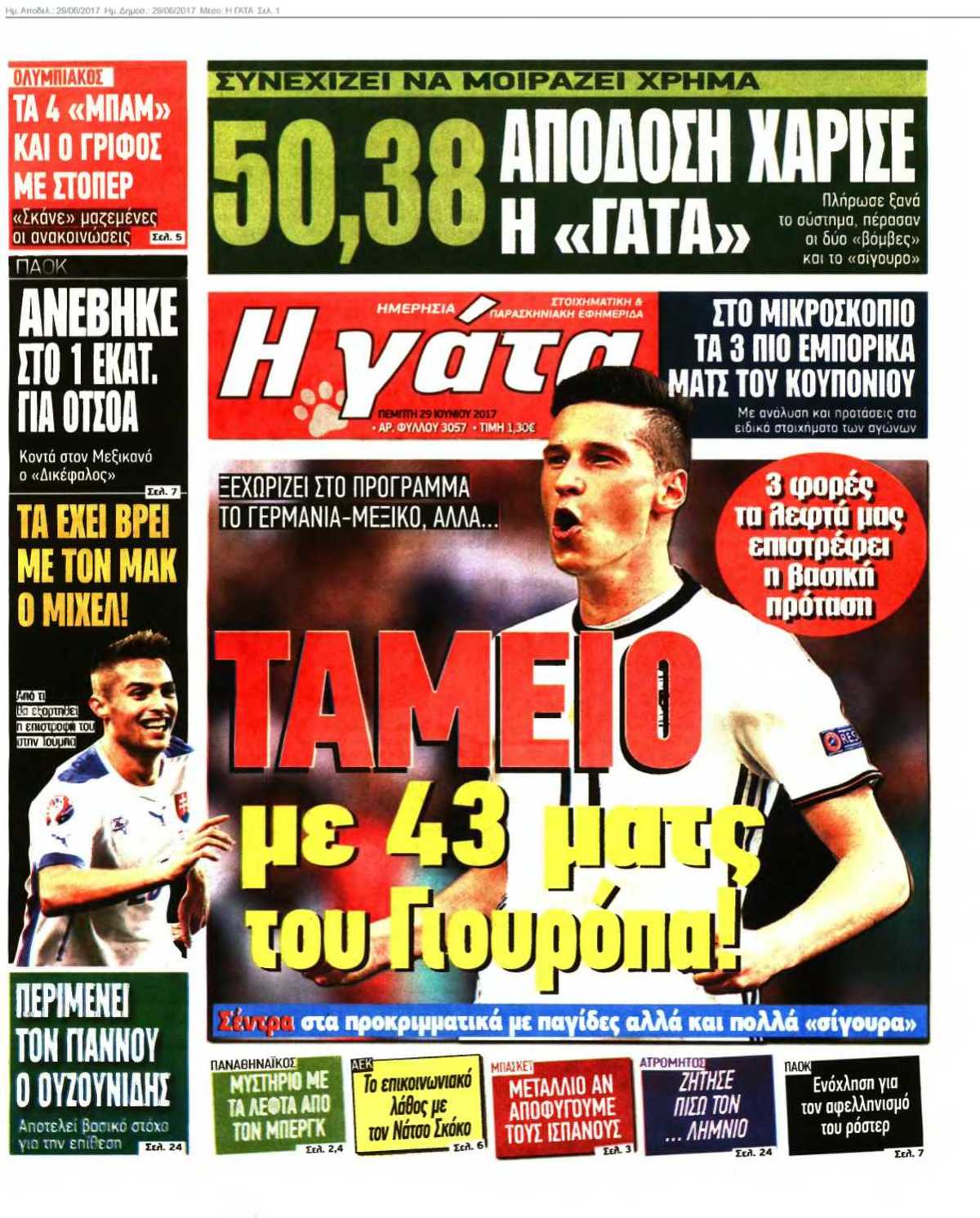 Η ΓΑΤΑ 29-06-2017