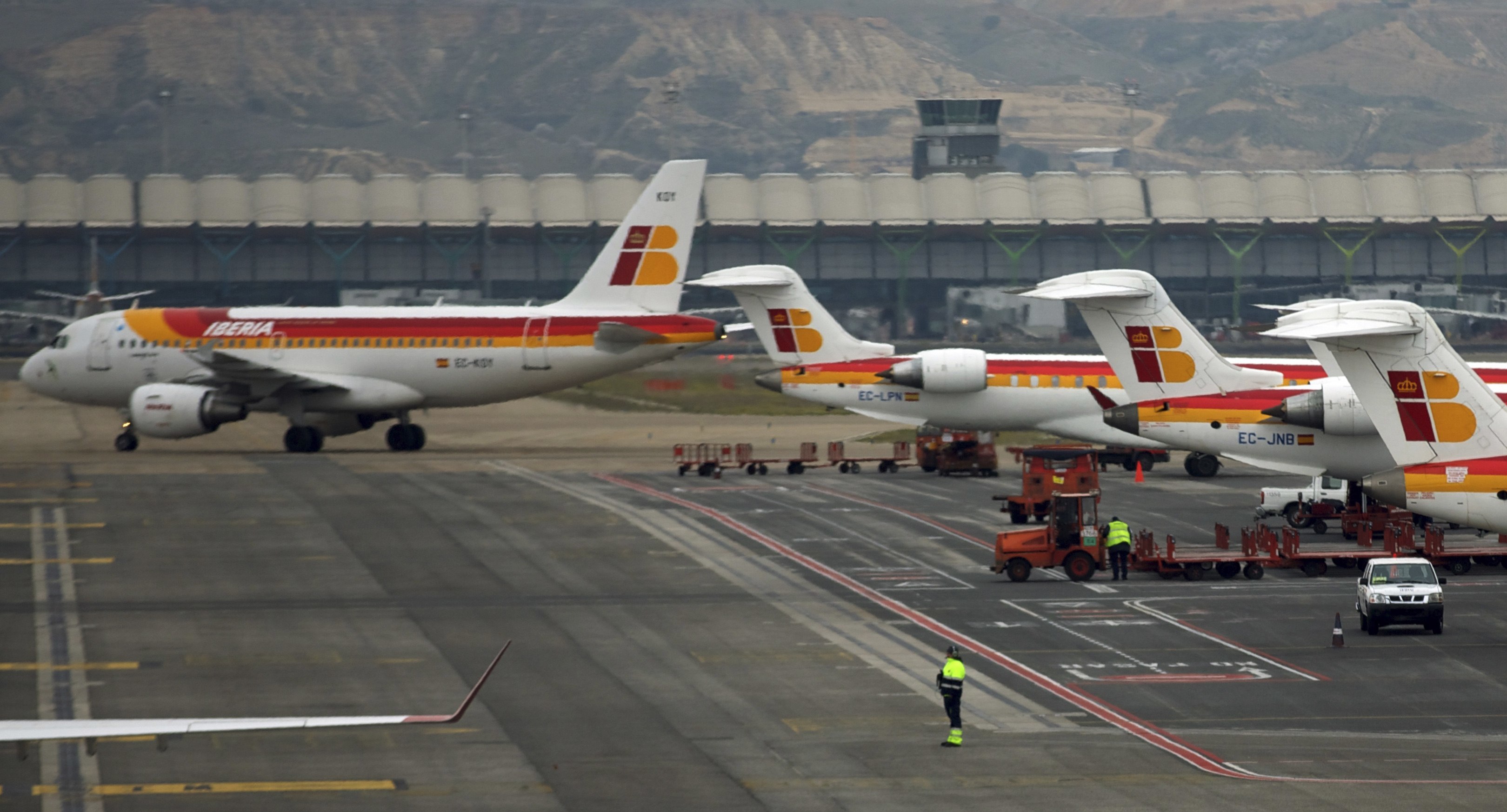 Ακυρώνονται 1.300 πτήσεις στην Ισπανία