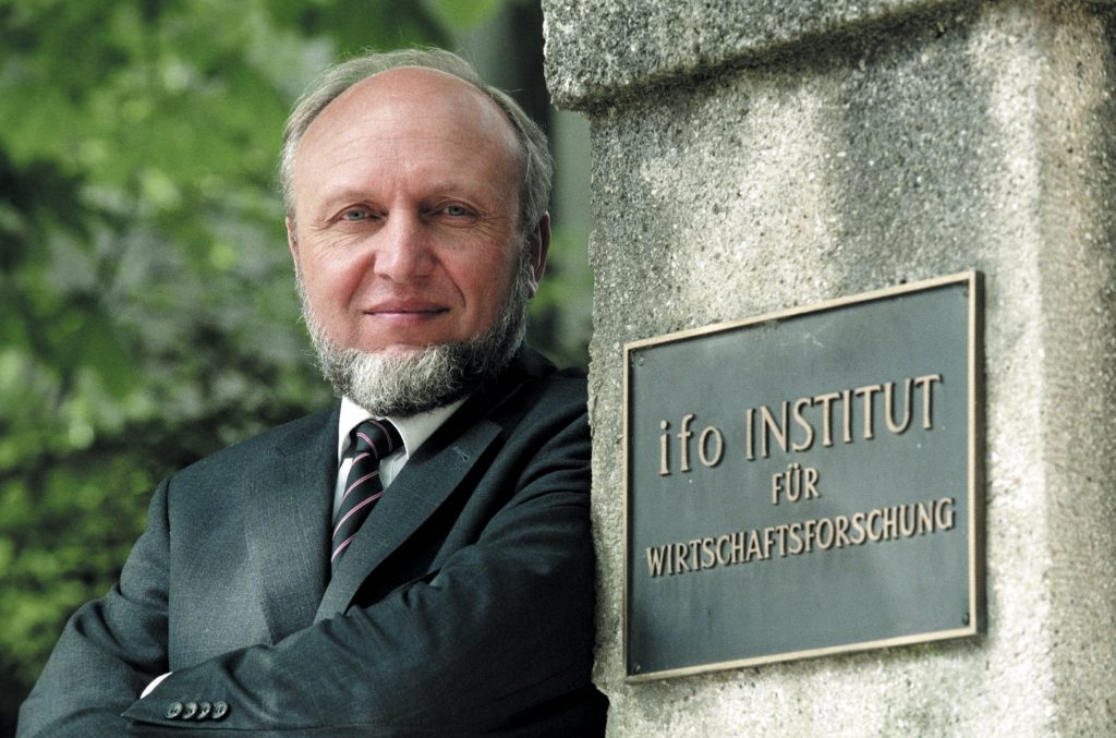 O πρόεδρος του γερμανικού οικονομικού ινστιτούτου ερευνών Ifo Χανς -Βέρνερ Ζιν