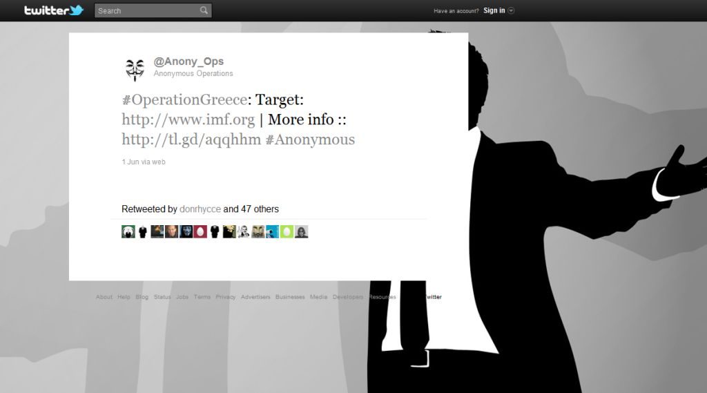 “Διεθνής επίθεση” μέσω ίντερνετ στο ΔΝΤ για την Ελλάδα