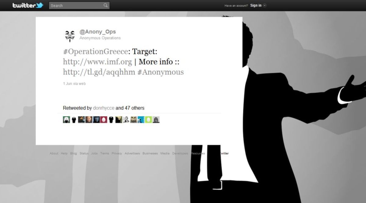 “Διεθνής επίθεση” μέσω ίντερνετ στο ΔΝΤ για την Ελλάδα