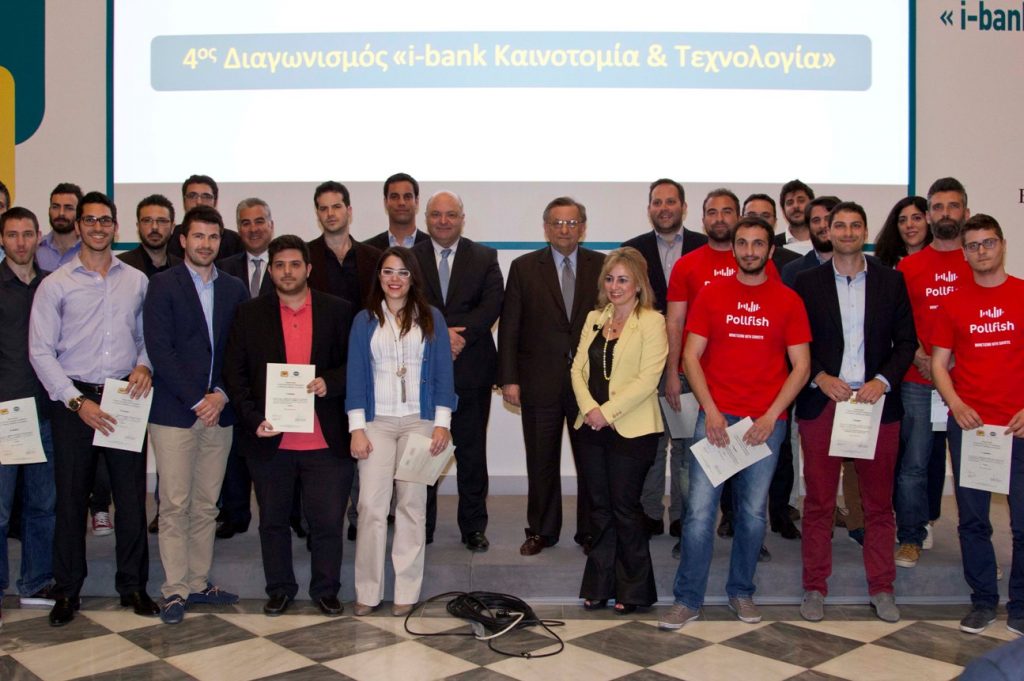 Βραβεύθηκαν οι νικητές του 4ου Διαγωνισμού «i-bank Καινοτομία & Τεχνολογία»