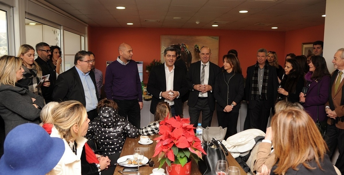 Οι εκπρόσωποι της Ιπποδρομίες ΑΕ και του MDA Hellas