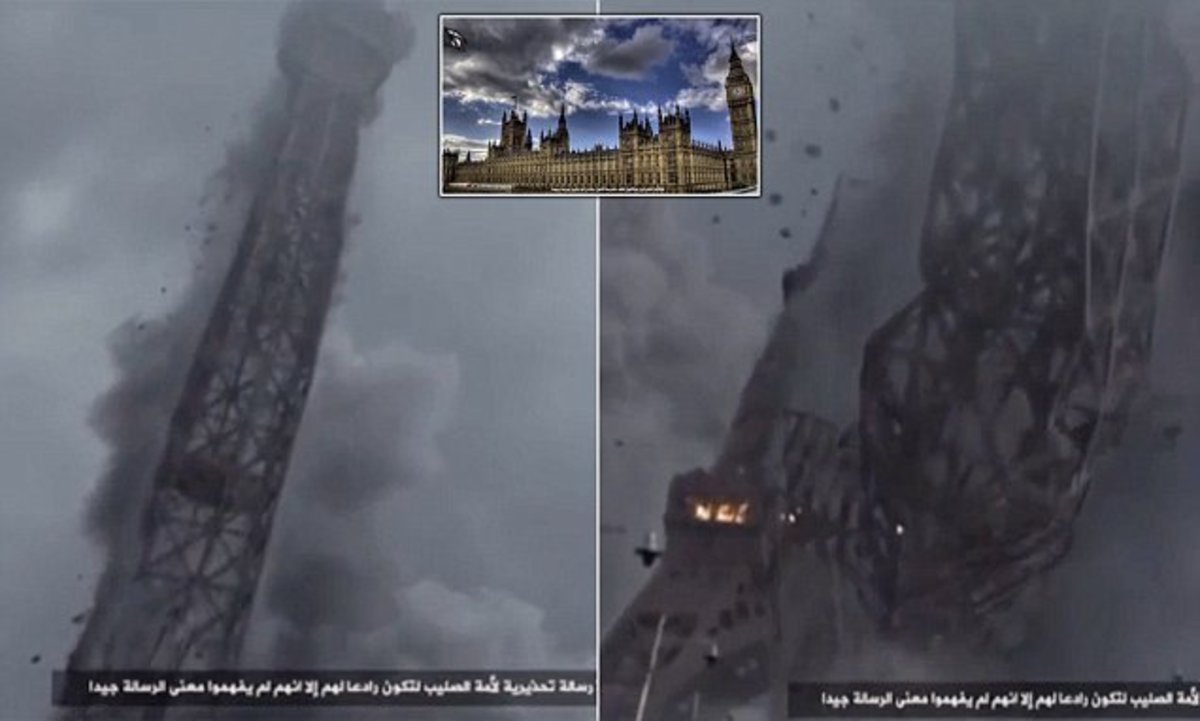 Ανατριχιαστικό βίντεο τζιχαντιστών! Γκρεμίζουν τον Πύργο του Άιφελ – Απειλές σε Λονδίνο, Ρώμη και Βερολίνο