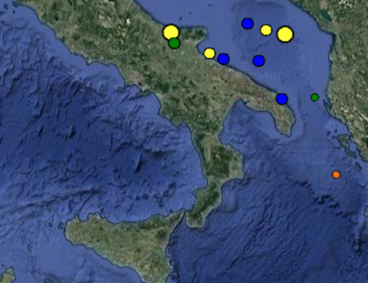 Σεισμός: 70 δονήσεις μέσα στη νύχτα στην Ιταλία