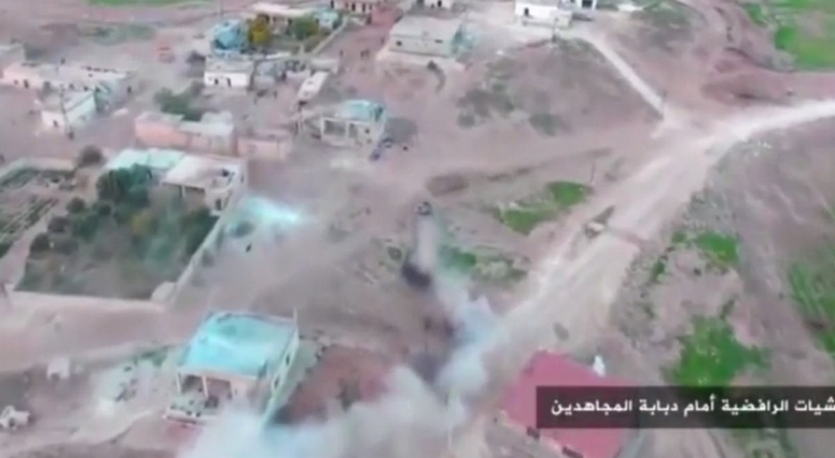 Ανατριχιαστικό βίντεο! Τζιχαντιστές βομβαρδίζουν Ιρανούς – Τρέχουν να ξεφύγουν