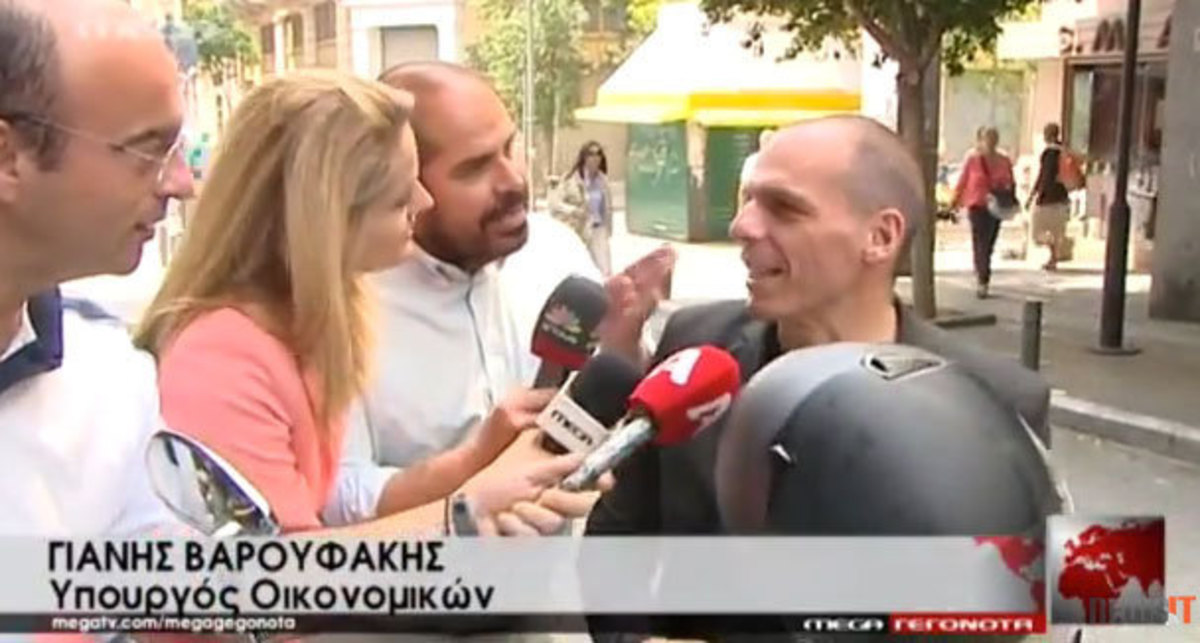 Σοκαρισμένος ο Βαρουφάκης που δουλεύουν σήμερα οι δημοσιογράφοι! ΒΙΝΤΕΟ