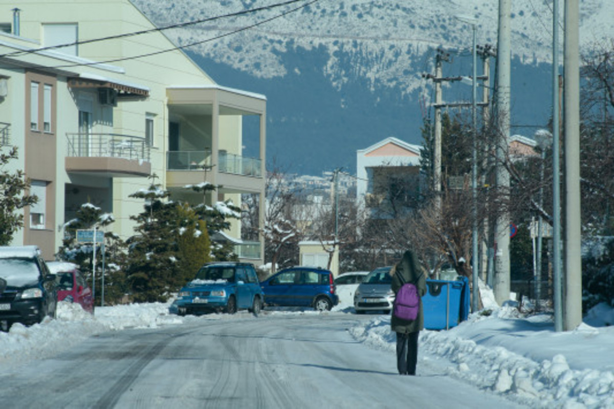 Καιρός: Έρχεται νέος χιονιάς – Η πρόγνωση της Κυριακής