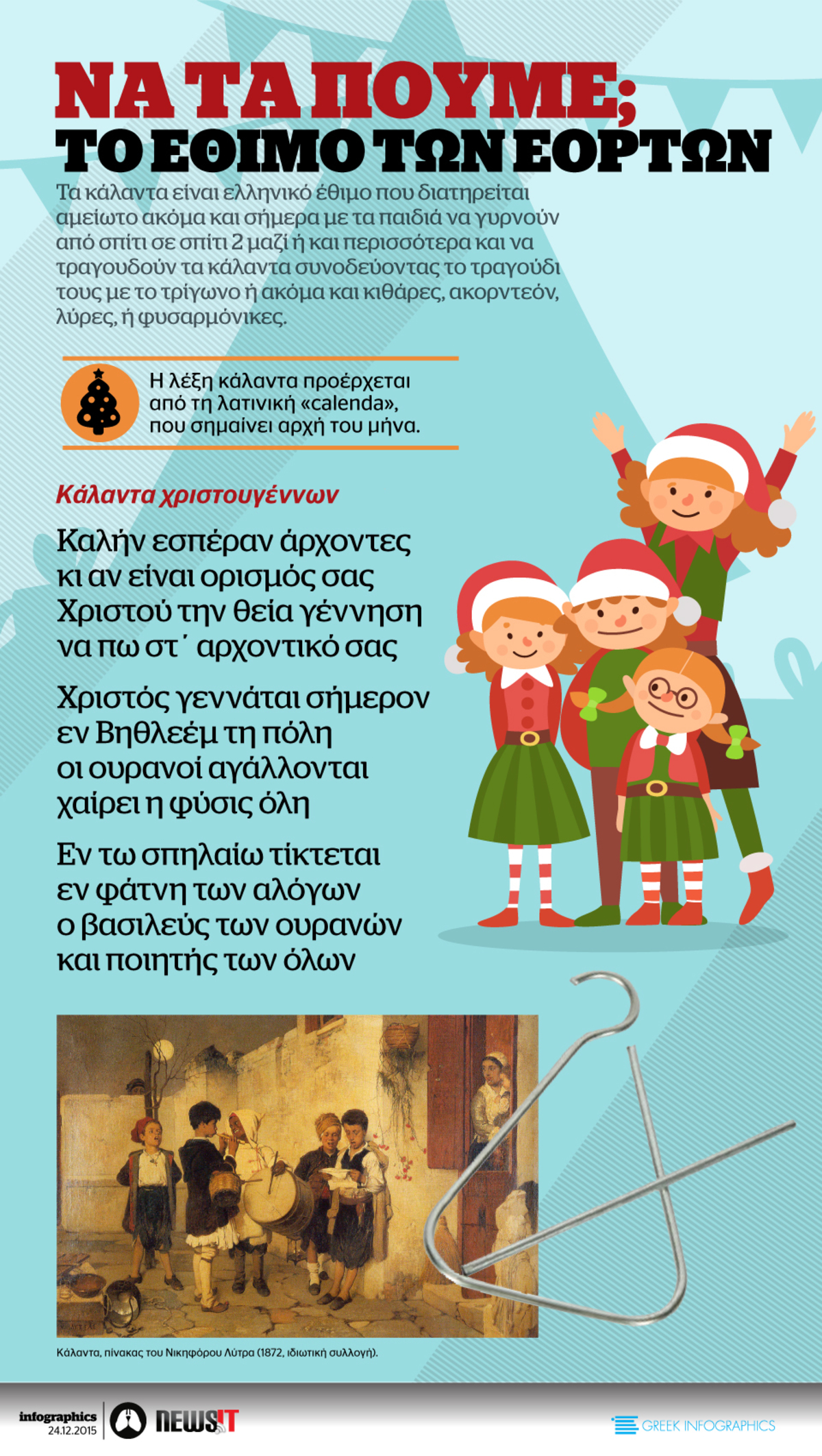 Τα κάλαντα των Χριστουγέννων