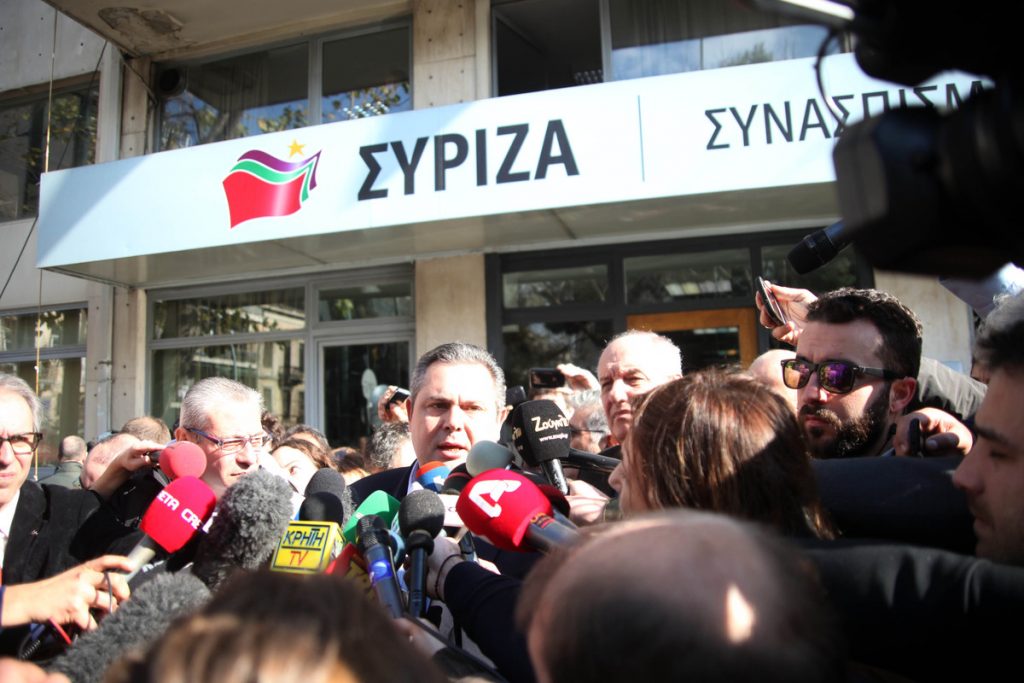 Όλα δείχνουν τον Πάνο Καμμένο στο υπουργείο Εθνικής Άμυνας