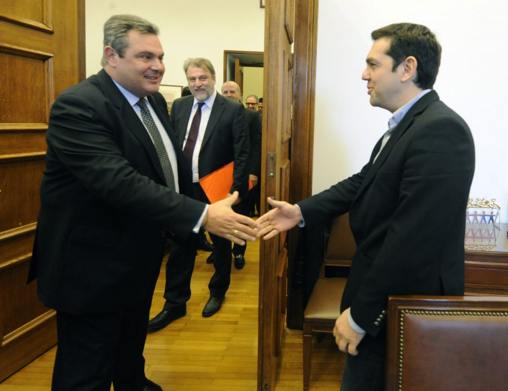 Συνάντηση Τσίπρα-Καμμένου για τα κόκκινα δάνεια