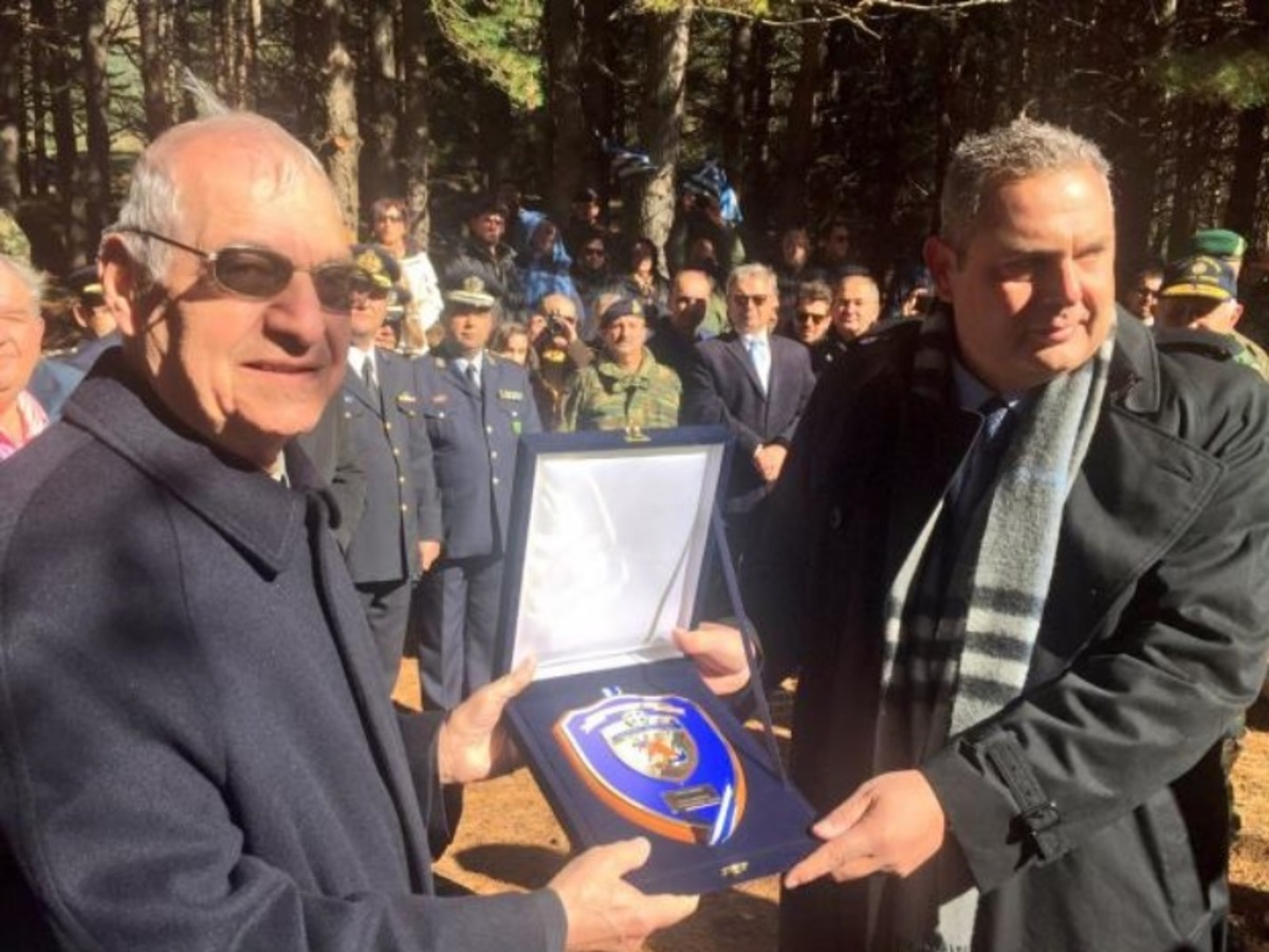 Όρος Μπέλες: Ο Καμμένος τίμησε τον ήρωα έφεδρο λοχία Δημήτρη Ίτσιο [pics]