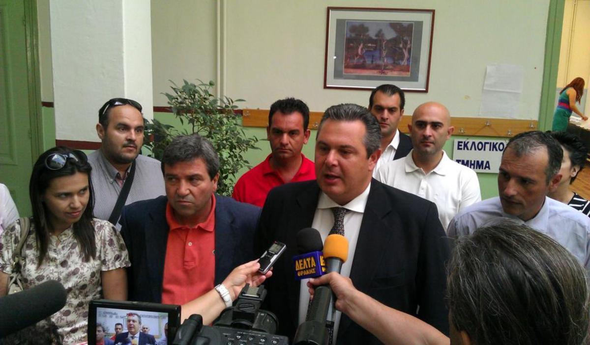 Π.Καμμένος: “Ο Θεός μαζί μας”