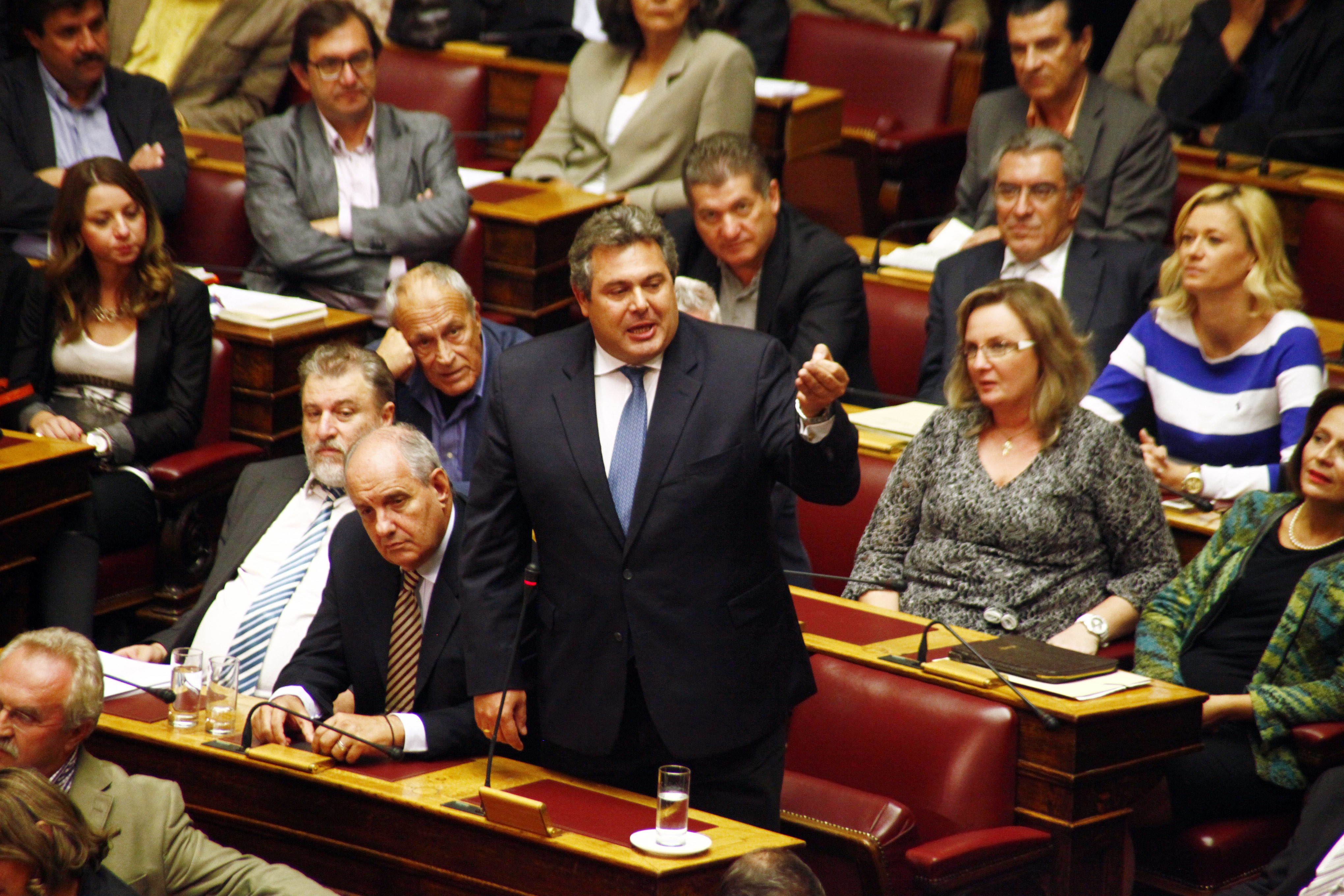 Καμμένος: Δεν υπάρχουν προδότες μεταξύ των βουλευτών μου