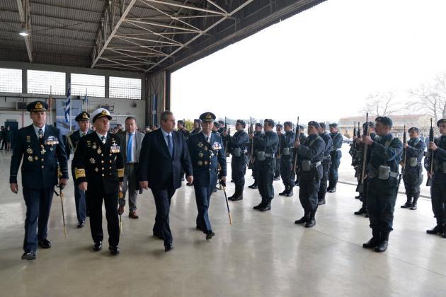 Καμμένος: ”Στη Λάρισα χτυπάει η καρδιά των Ενόπλων Δυνάμεων”