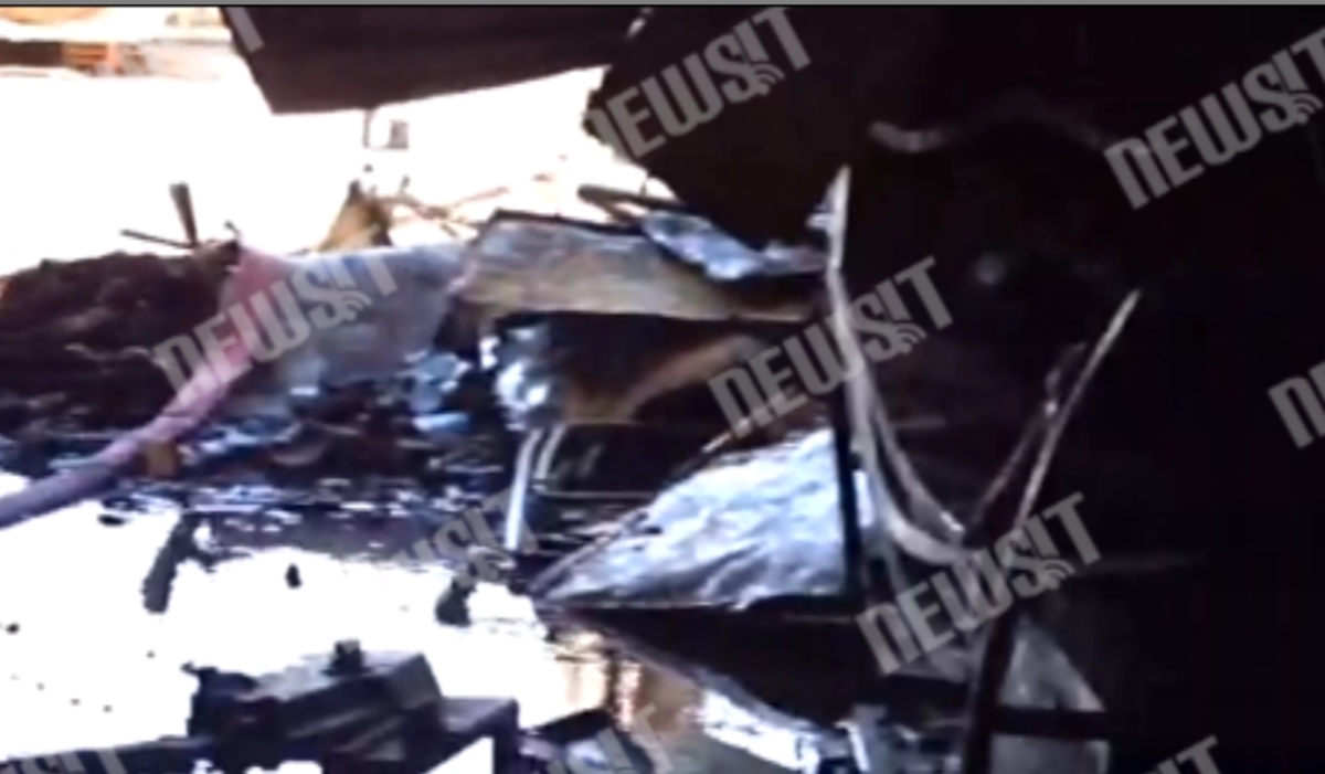 Καμμένο μεζεδοπωλείο στον Καρέα