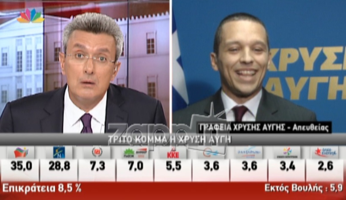 Αυτή ήταν η κρίσιμη ερώτηση Χατζηνικολάου σε Κασιδιάρη που δεν απάντησε ποτέ! Γελούσε σαρκαστικά…