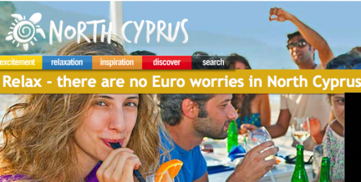 Προκλητική διαφήμιση για τα κατεχόμενα