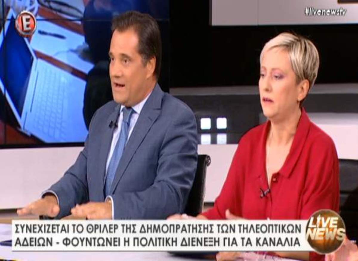 Ένταση στο Live News