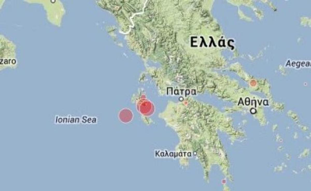 Σεισμός 4,5 ρίχτερ στην Κεφαλονιά
