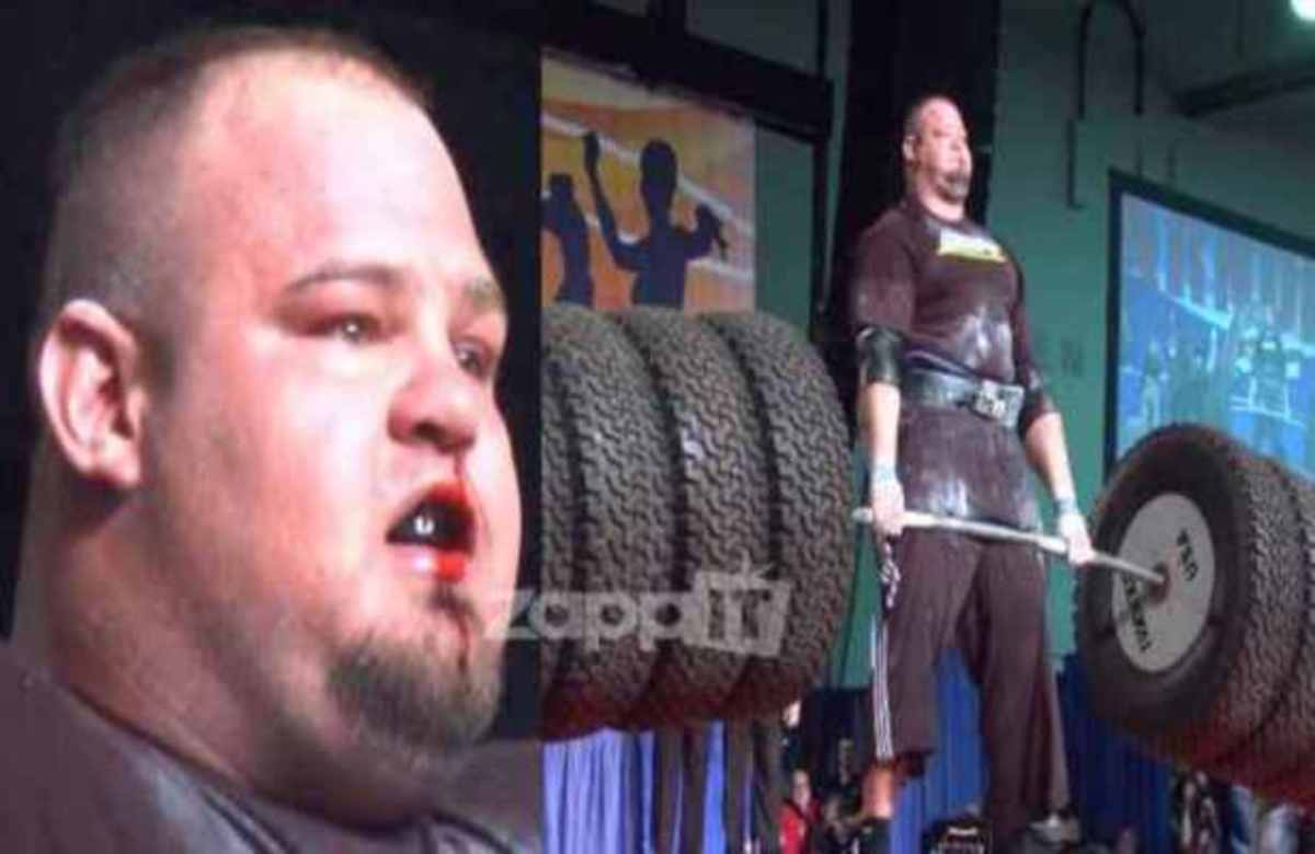 ΑΠΙΣΤΕΥΤΟ! Μάτωσε, αλλα σήκωσε 1,073 κιλά!