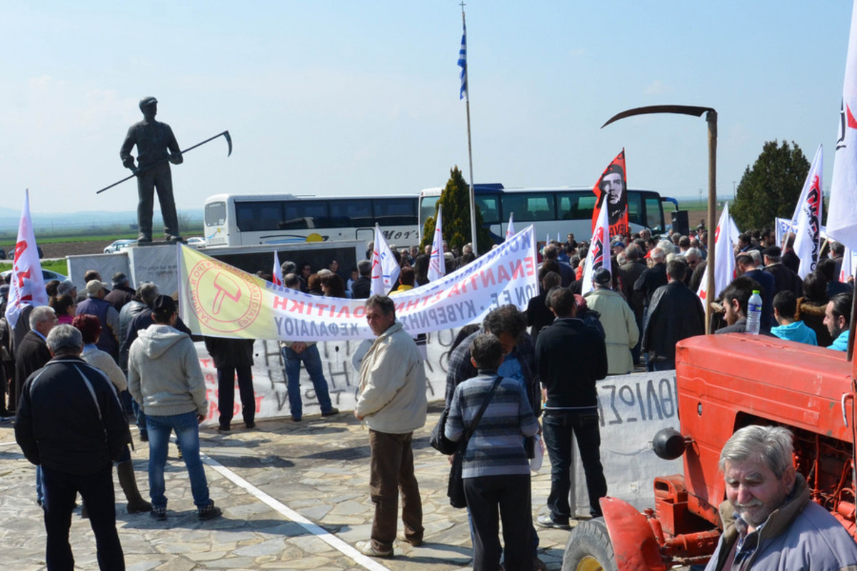 “Ραντεβού” στο Κιλελέρ έδωσαν οι αγρότες (ΦΩΤΟ)