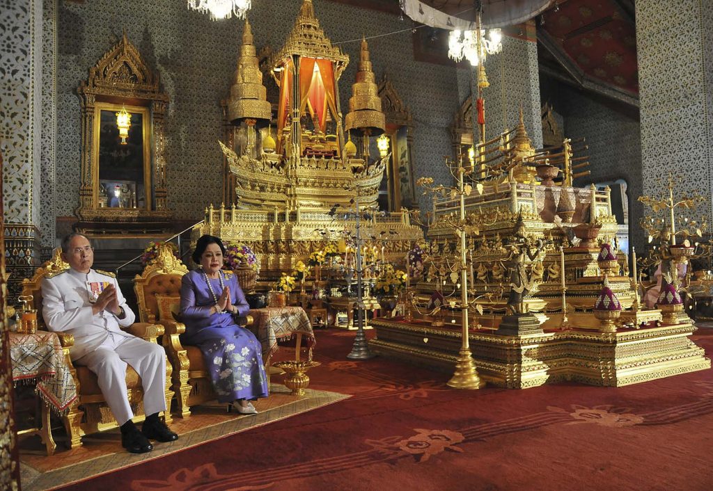 Το βασιλικό ζεύγος της Ταϊλάνδης. ΦΩΤΟ REUTERS