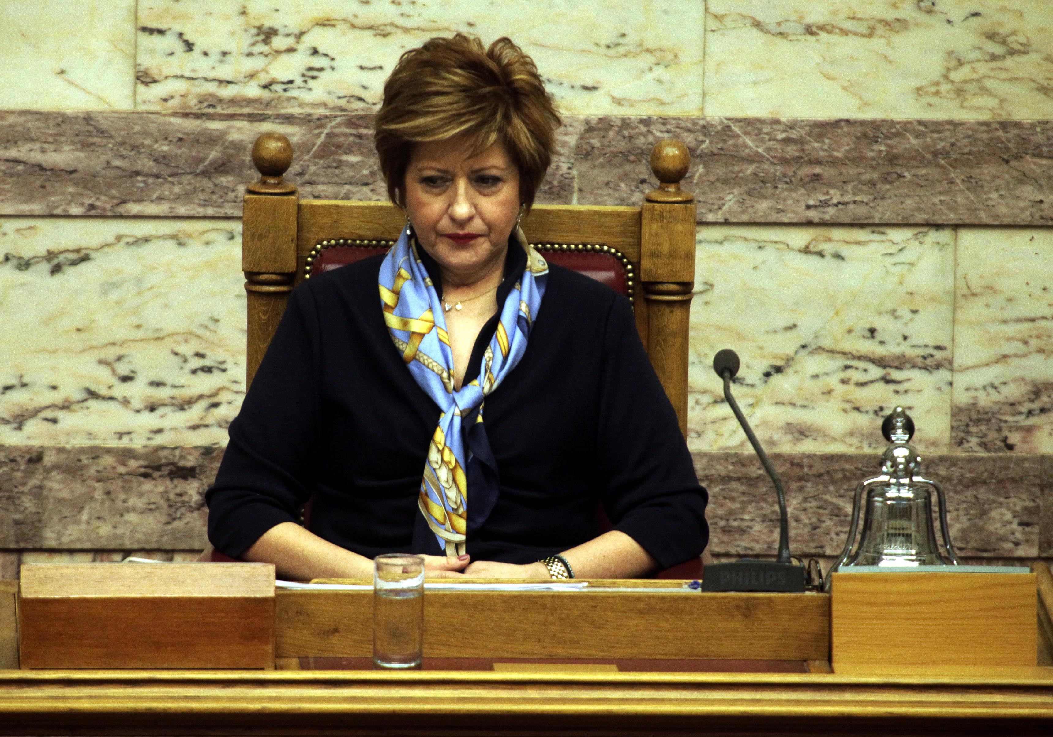 Μαρία Κόλλια Τσαρουχά: «Δεν ψηφίζω Πρόεδρο Δημοκρατίας»