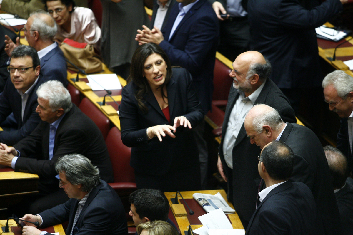 Η Ζωή Κωνσταντοπούλου και επίσημα υποψήφια πρόεδρος της Βουλής