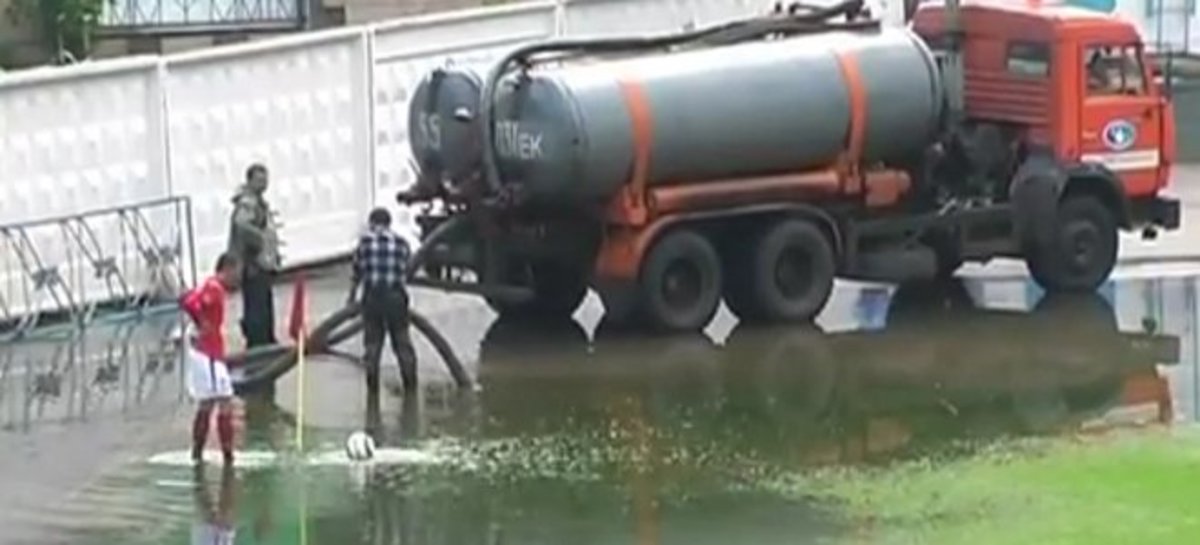 Κόρνερ σε λίμνη! (VIDEO)