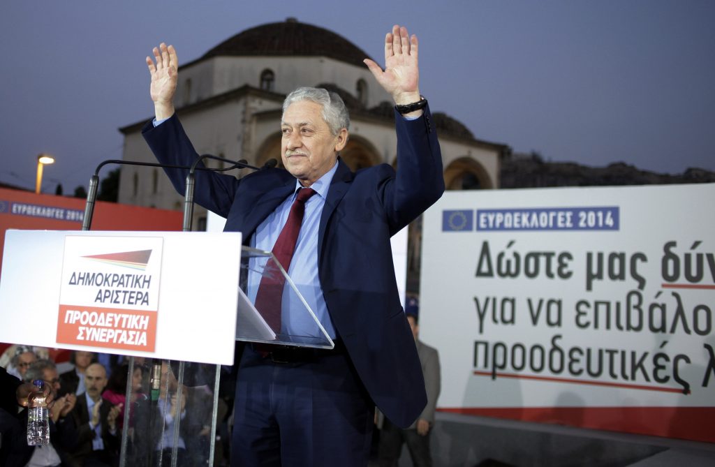 Κουβέλης: Έτοιμη η ΔΗΜΑΡ να συμπράξει και πάλι σε κυβέρνηση συνεργασίας