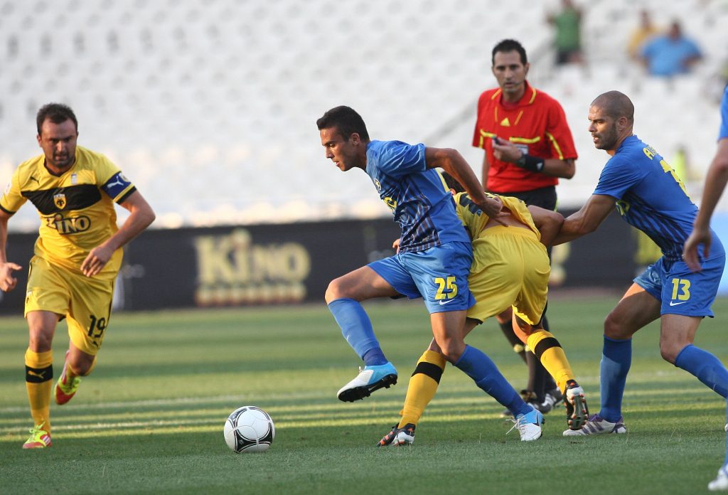 Ο Δημήτρης Κουρμπέλης