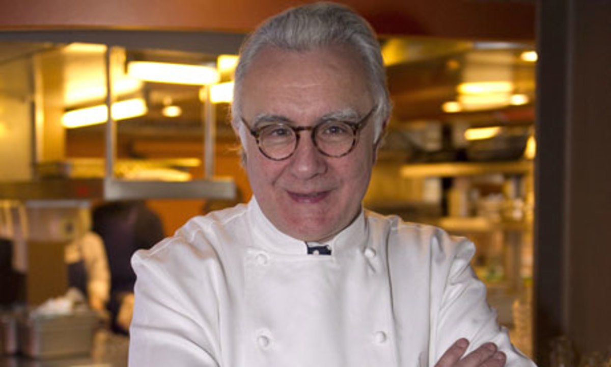 Ο διάσημος σεφ Αλέν Ντικάς. ΦΩΤΟ THE OBSERVER