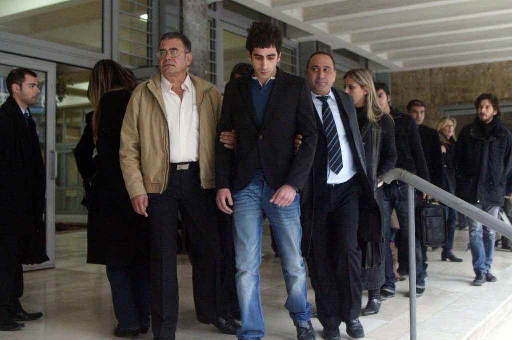 Ο Αυγουστίνος βγαίνοντας από την δίκη που έγινε πριν από ένα χρόνο. ΦΩΤΟ EUROKINISSI