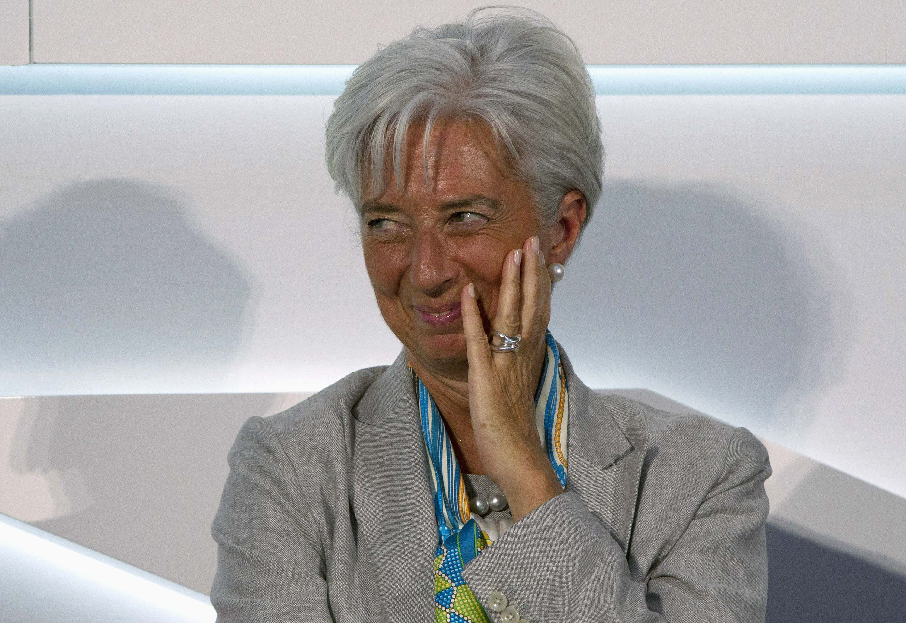 Λαγκάρντ: Το ΔΝΤ δε θα εγκαταλείψει ποτέ το τραπέζι διαπραγματεύσεων με την Ελλάδα