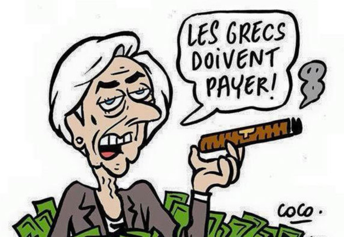 Νεο σκίτσο του Charlie Hebdo για την Ελλάδα!