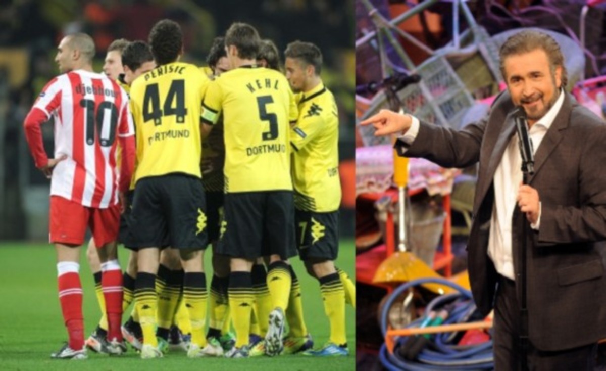 Ο Λάκης γελάει με το Champions League