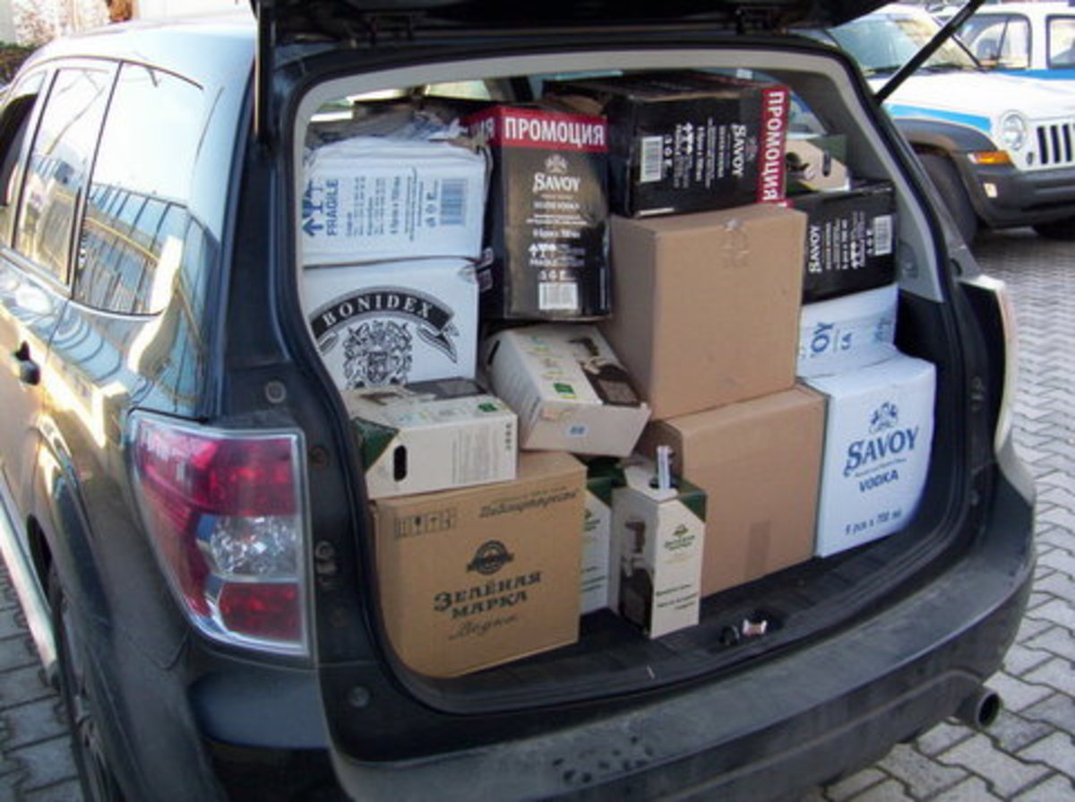 Σέρρες: Αυτοκίνητο- “κάβα”, γεμάτο λαθραία ποτά