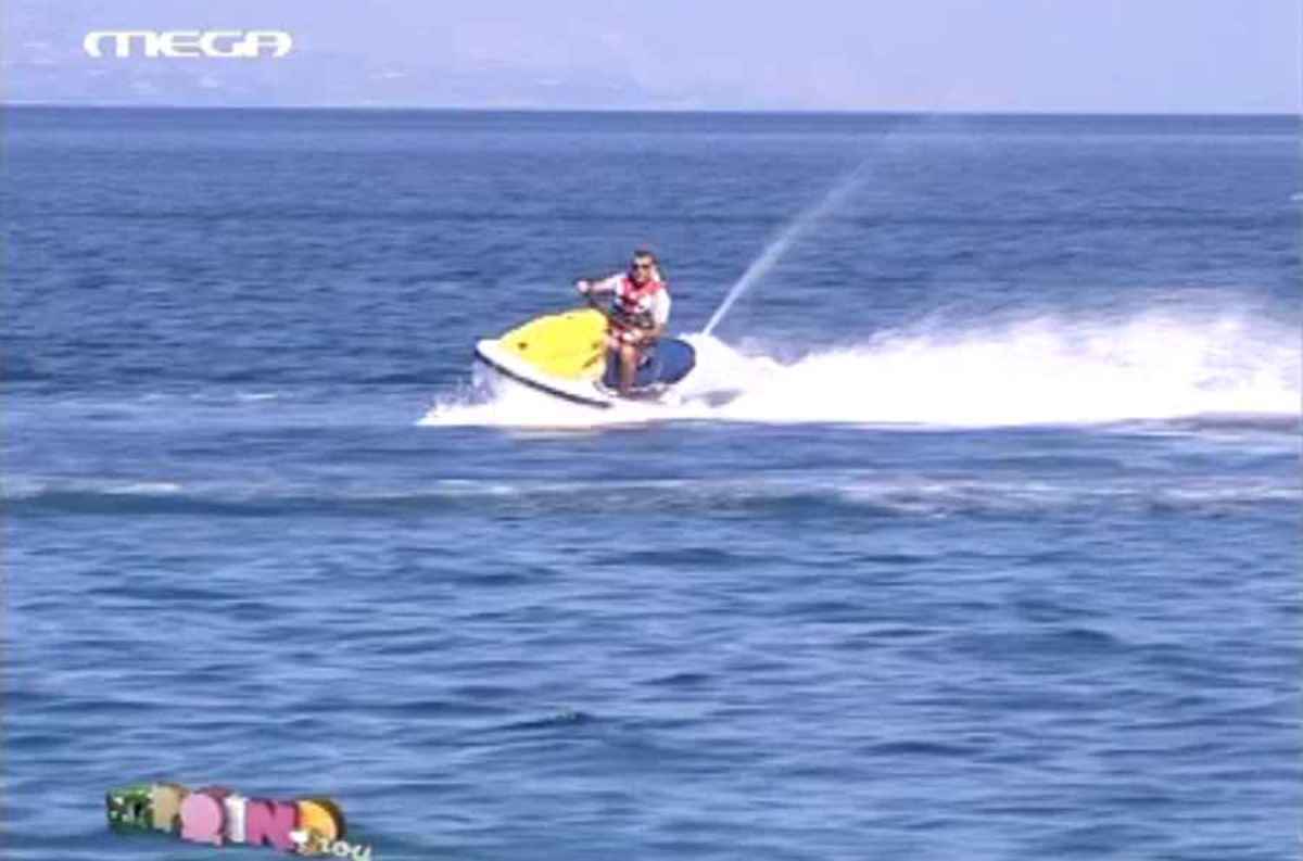 Ο Λιάγκας πήγε με… τζετ σκι στο ΠΡΩΙΝΟ MOU!