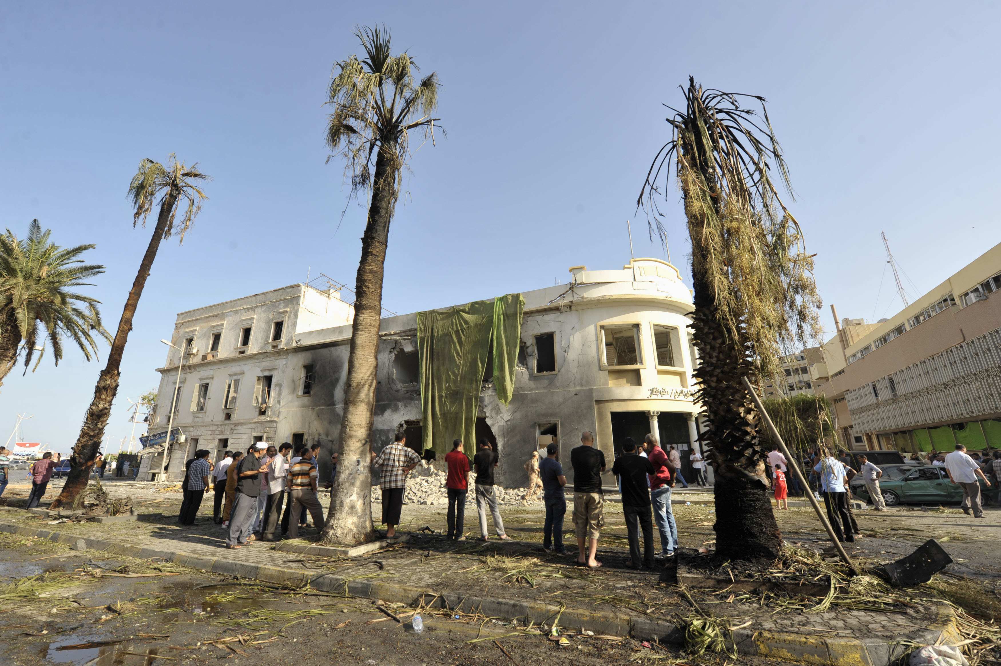 Έκρηξη σε κτίριο του ΥΠΕΞ στη Βεγγάζη