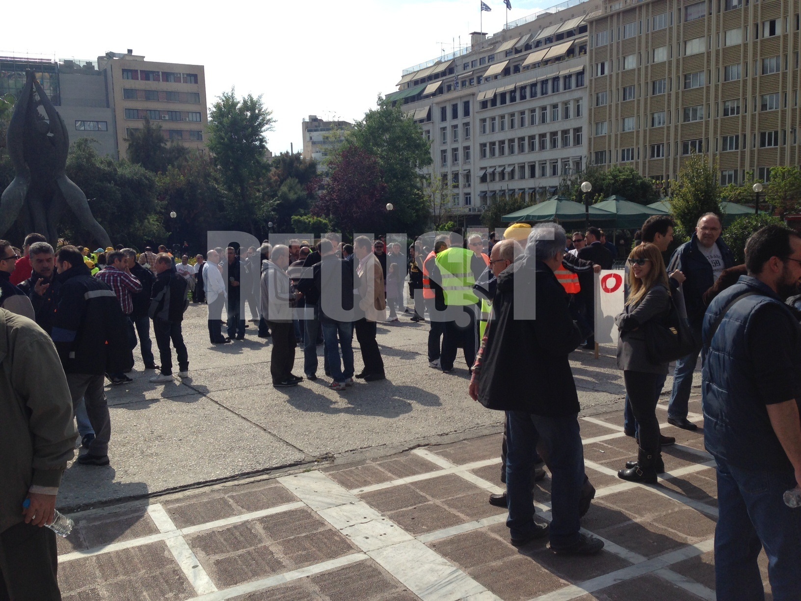 Συλλαλητήριο λιμενεργατών ενάντια στην ιδιωτικοποίηση του ΟΛΘ – ΦΩΤΟ