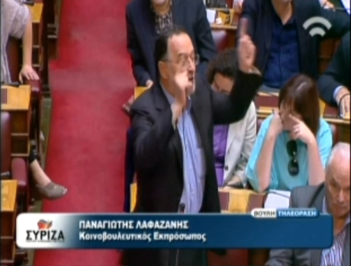 Αντιπαράθεση Μεϊμαράκη – Λαφαζάνη