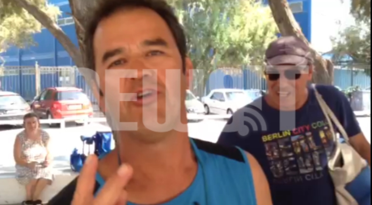 Ο λουκουμάς στη μέση