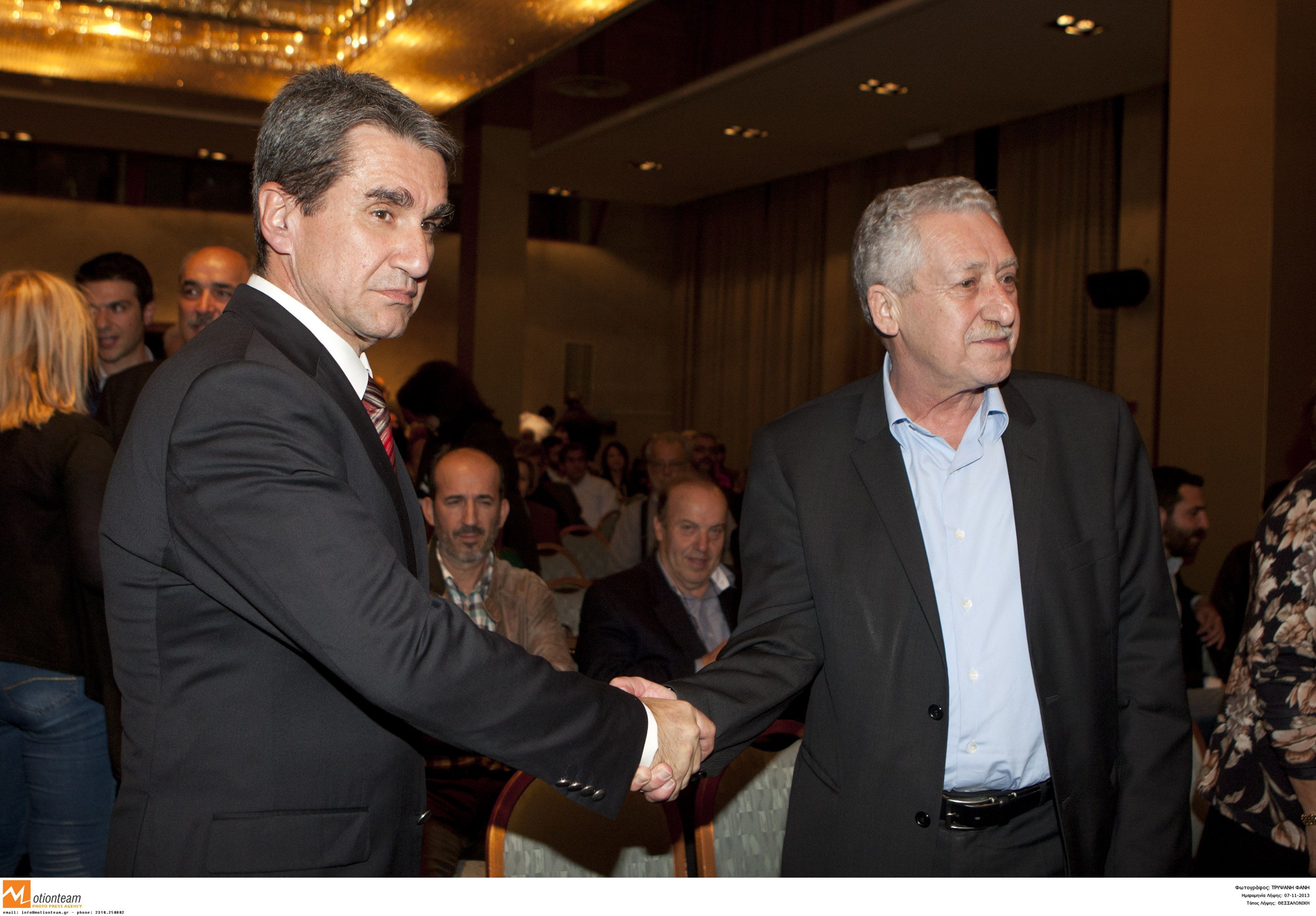 Κοινή εμφάνιση Κουβέλη-Λοβέρδου – Στόχος η συγκρότηση εκλογικού μετώπου