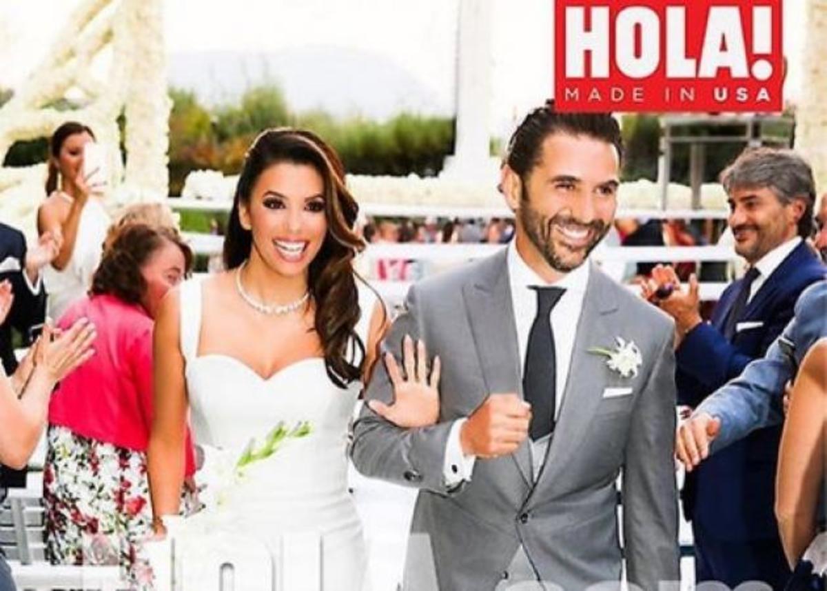 Χαμός στο χλιδάτο γάμο της σέξι Eva Longoria! Οι παπαράτσι στο κυνήγι για μια φωτογραφία