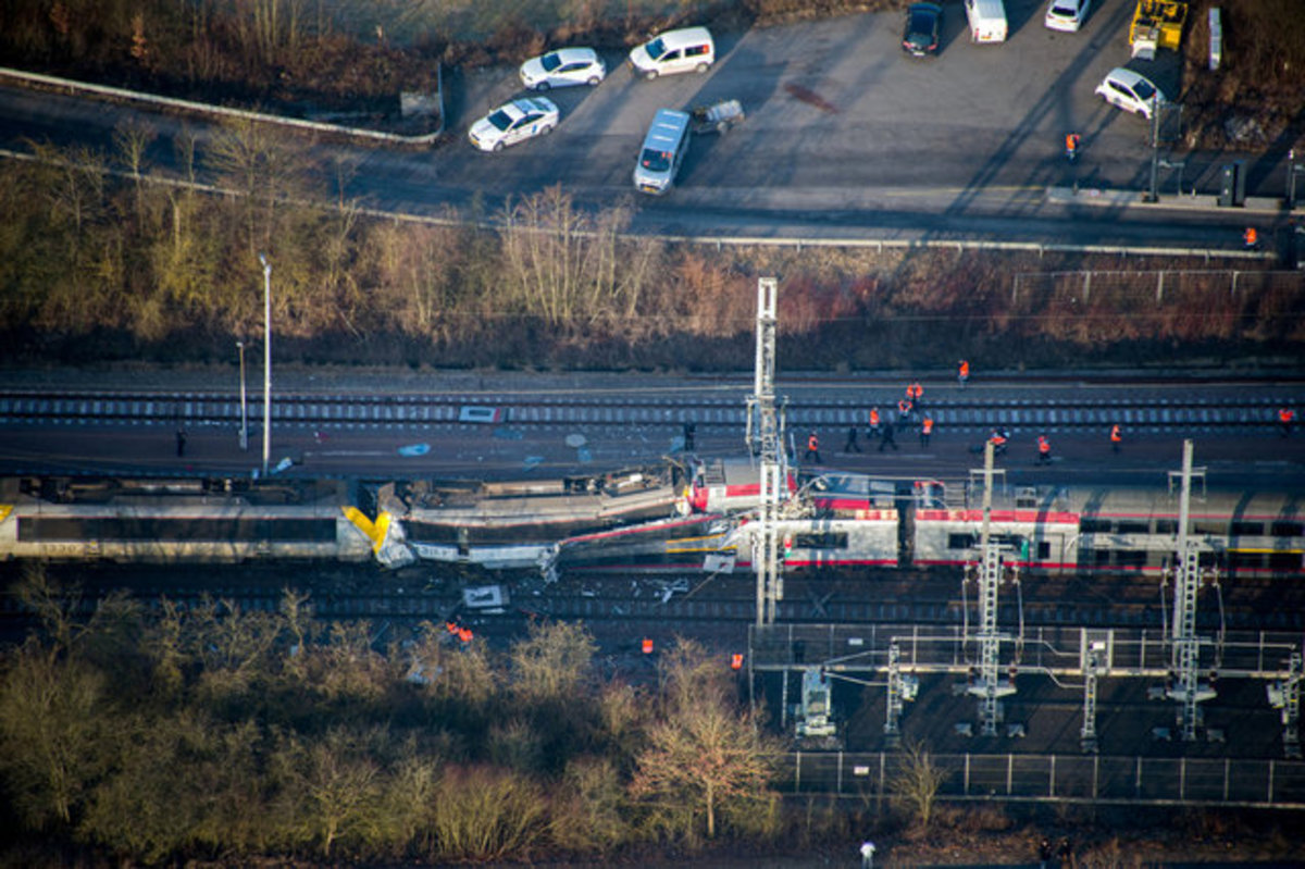 “Μοιραίο” το σημείο που έγινε η αιματηρή σύγκρουση τρένων στο Λουξεμβούργο [pics]